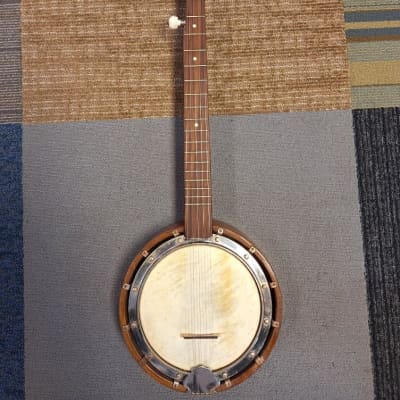 Unknown Vintage 5-String Banjo - All Mahogany image 3