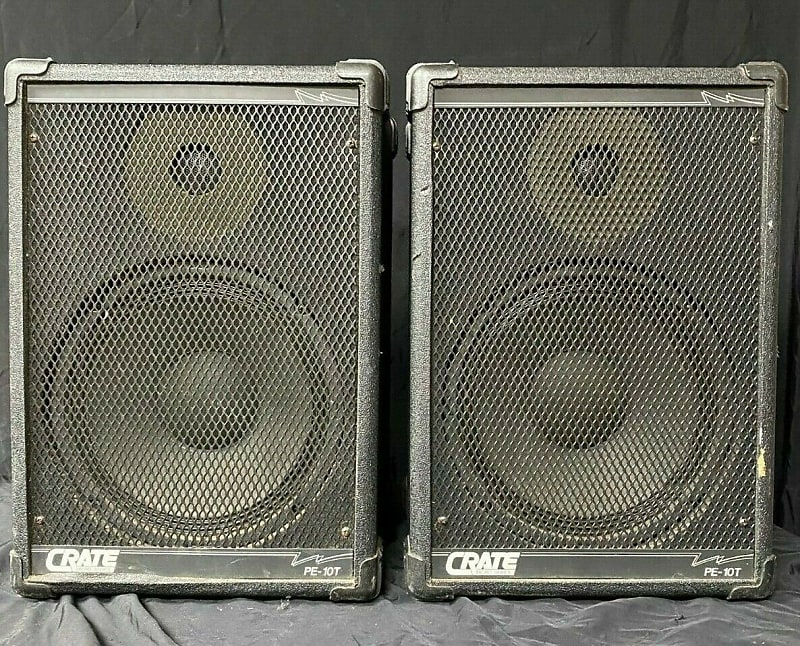 Crate PE10T Speaker Pair (DK 244) Reverb