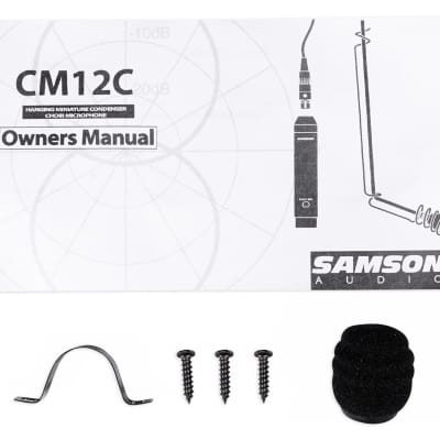Samson CM12C Hanging Choir Microphone or Orchestra Mic For Church Sound Systems image 6