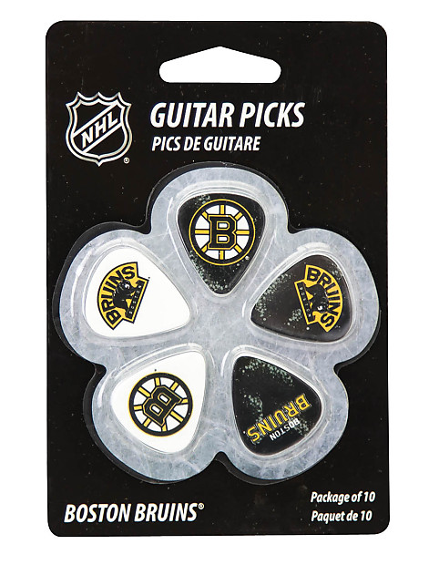 Woodrow Boston Bruins Guitar Picks (10) image 1