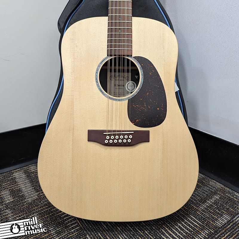 Martin DX2-E Brazillian 12-String Acoustic-Electric Guitar w/Gigbag