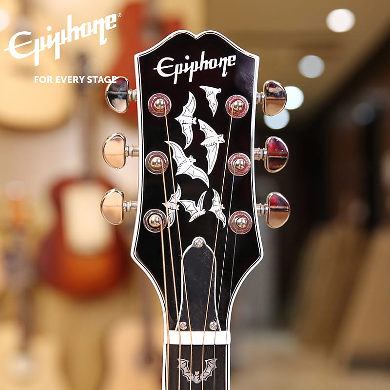 Epiphone bats store in flight