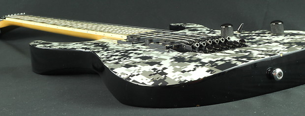 Ibanez RG370DXGP3 Digital Camo Black & White Guitar