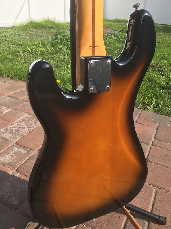 Fender 1994 '57 Reissue Precision Bass 2 color Sunburst-MIJ-Made