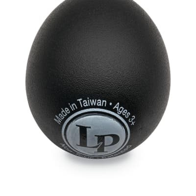 Latin Percussion LP0020BK Large Egg Shaker Black image 5