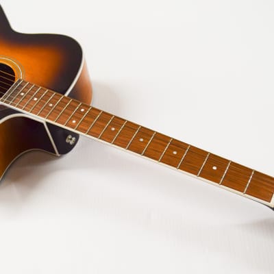 Guild F-250CE Deluxe Acoustic-Electric Guitar (DEMO) - Antique Burst image 7