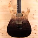 ESP E-II Series M-II NT Electric Guitar - Ebony Fingerboard, Black Natural Fade