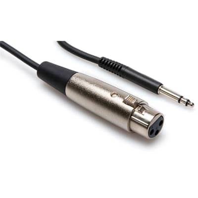 Hosa Technology Balanced Male TT/Bantam to Female 3-Pin XLR Cable, 3'/0.9m image 3