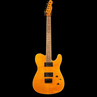 Fender Special Edition Custom Telecaster FMT HH - Amber image 3