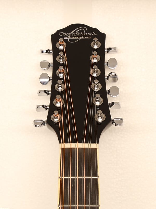 Oscar Schmidt OD312CEB-A-U 12-String Acoustic Electric Guitar