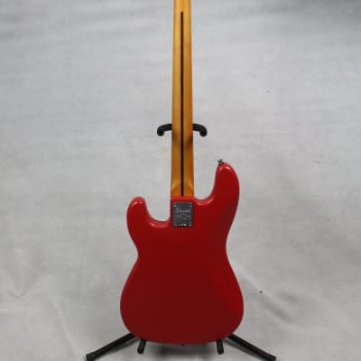 Fender Squier 40th Anniversary Precision Bass Vintage Edition Satin Dakota Red image 5