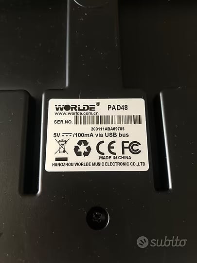 Worlde Orca pad48 Pad per controller MIDI | Reverb UK