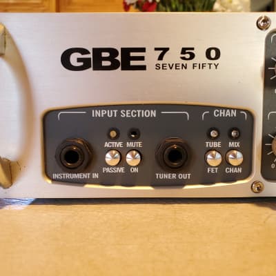 Genz Benz GBE750 2009 Bass Amplifier image 4