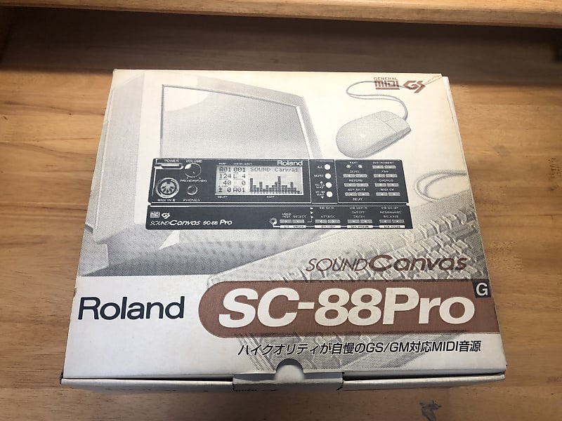 Roland Sound Canvas MIDI SOUND GENERATOR SC-88Pro | Reverb Portugal