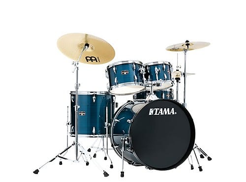 Tama Imperialstar 5-piece Complete Drum Kit w/ Meinl HCS Cymbals - 22" Bass image 1