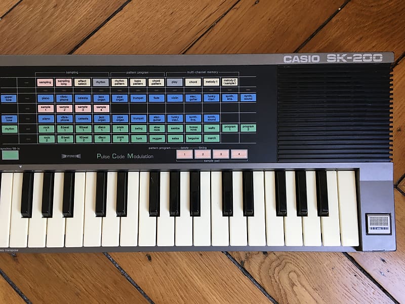 Casio SK-200 Sampling Keyboard 1987 | Reverb Deutschland