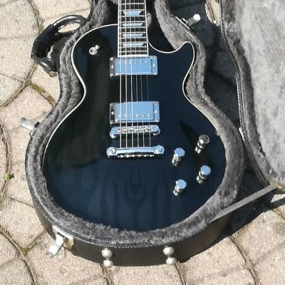Gibson Les Paul GT 2006 - Phantom Black Ghosted Flame image 2