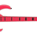 Dean CZONE BASS FLP Custom Zone Bass Guitar Basswood Body Flourescent Pink