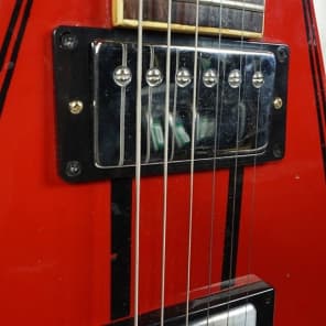 Cort V RR COPY Electric Guitar Red image 4
