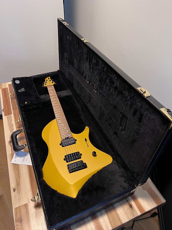 Abasi Guitars Master Series Larada 6 2022 - Solarbeam Yellow +