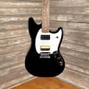 Squier by Fender Bullet Mustang Hardtail Electric Guitar in Black (2117)