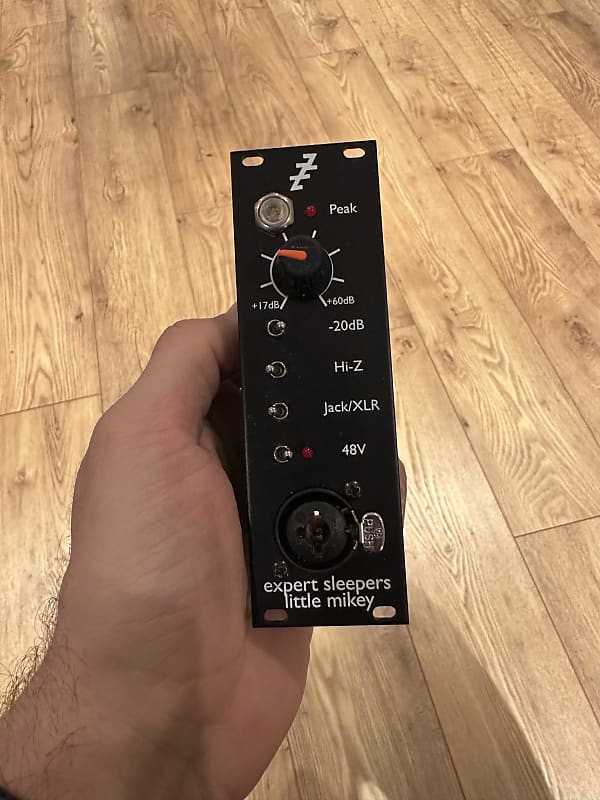 Expert Sleepers Little Mikey Eurorack Preamp Module Reverb