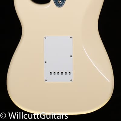 Fender Ritchie Blackmore Stratocaster Scalloped Rosewood Fingerboard Olympic White (497) image 4