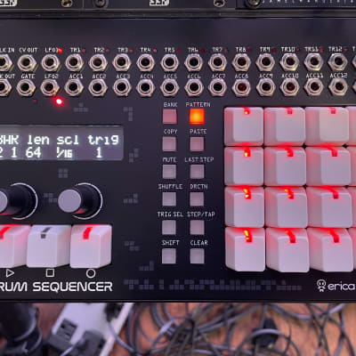 Erica Synths Drum Sequencer - Eurorack Module on ModularGrid