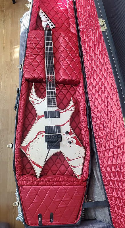 B.C.Rich Joey Jordison Warlock NJ + Coffin Case | Reverb