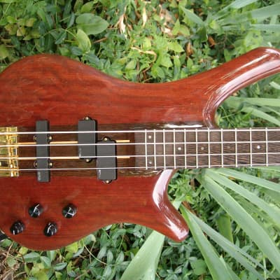 ESP Custom Shop Order SUGI (E) Bass  2011 Purple Heart Wood & Wenge CoA One of a Kind !! image 1