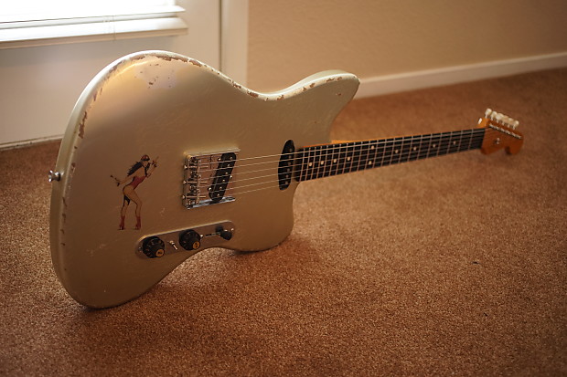 MJT Jazzcaster Telemaster Offset Telecaster Relic Road Worn MJT Jazzcaster Telemaster Offset Telecaster Relic Road Worn