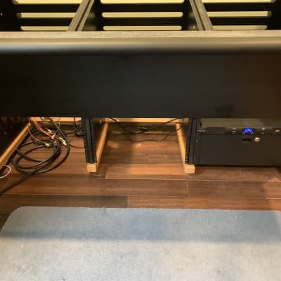 Zaor Maestro 36+18 Studio Desk - Black / Oak with Extras | Reverb