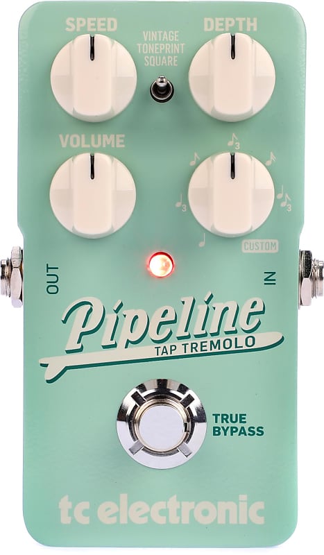 TC Electronic Pipeline Tremolo Pedal with Tap Tempo image 1
