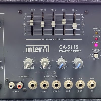 inter-M CA-5115 5-input Mono Powered Mixer image 4