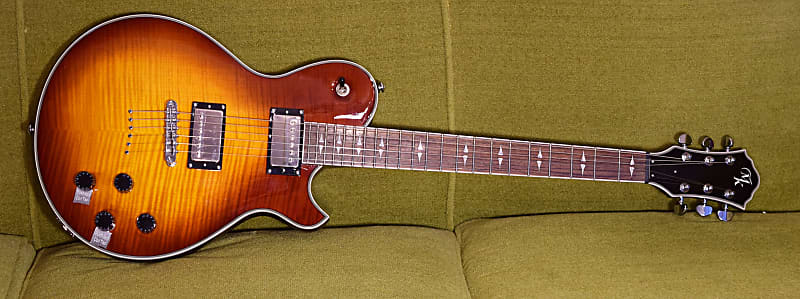Michael Kelly Patriot Decree Electric Guitar Caramel Burst image 1