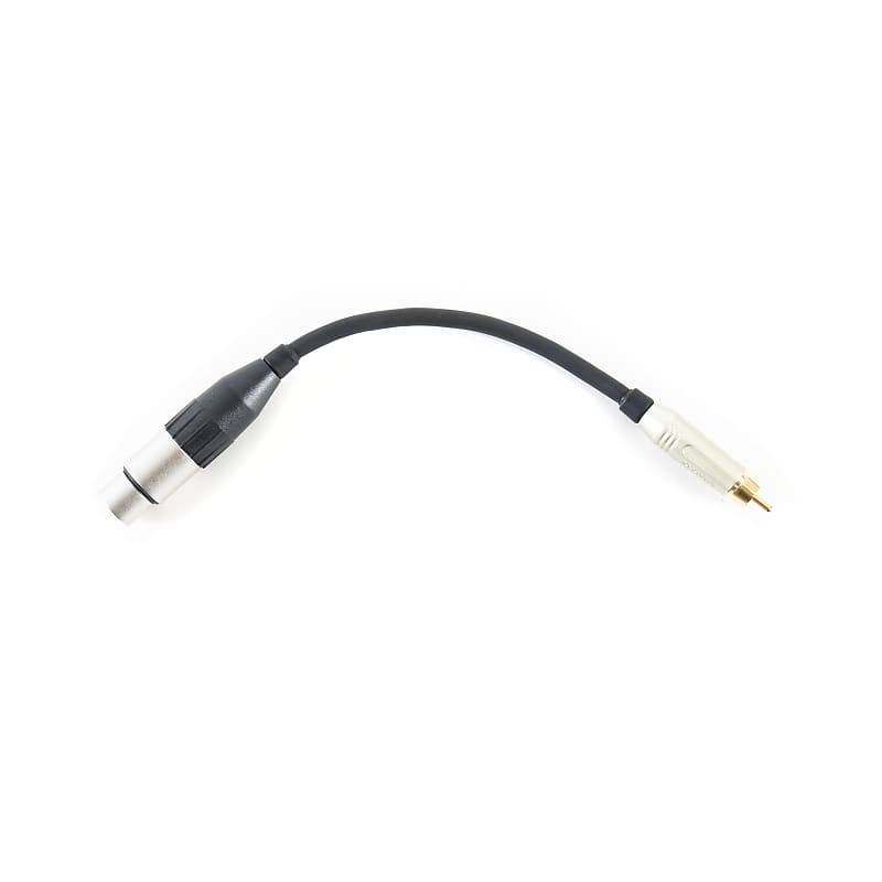 MUSIC STORE Adapterkabel Cinch, XLR 0,2m XLR F -> RCA male - Cable