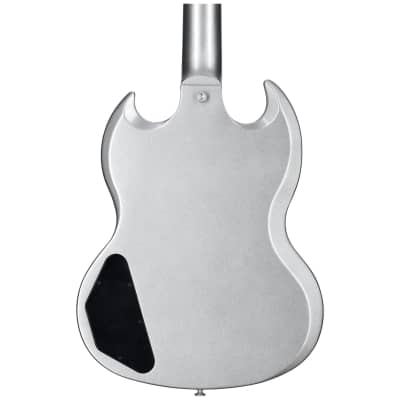 Gibson SG Standard Custom Color Electric Guitar, Silver Mist image 5