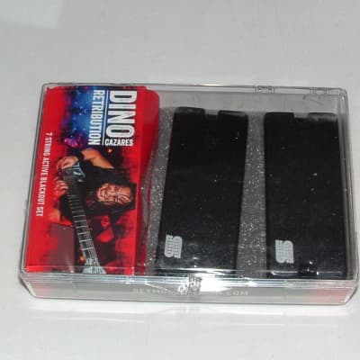 Seymour Duncan Blackout Dino Cazares Retribution 7 String Active Mount  Set   New with Warranty
