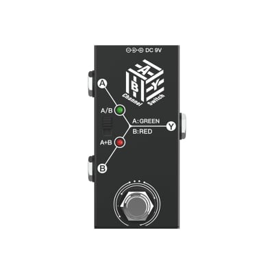 Whirlwind Selector XL Active A/B Switcher Pedal Black | Reverb