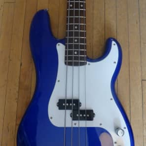 Fender Squier P-Bass  Midnight Blue image 3
