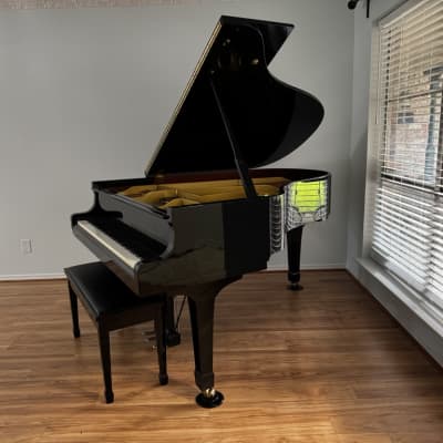 Yamaha G3PE 1986 - Polished Ebony - 6'1" – Excellent Condition image 2