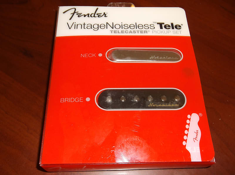 Fender 099-2116-000 Vintage Noiseless Telecaster Pickup Set | Reverb