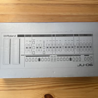 Roland JU-06 Boutique Series Digital Synthesizer Sound Module 2015 - Present - Black image 11