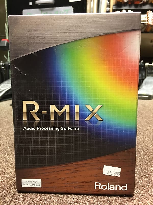 Roland R-Mix Audio Processing Software (New Old Stock/Box is Factory Sealed) image 1