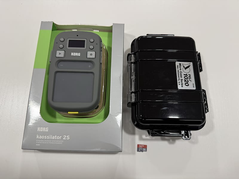 Kaossilator 2S Dynamic Phrase Synthesizer (mint) Reverb