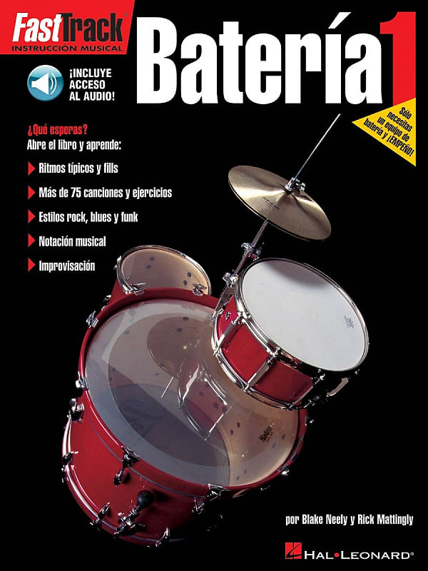 FastTrack Drum Method – Level 1 (Book/Cd Spanish Edition) image 1