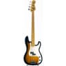 Fender Select Precision Bass 2-Color Sunburst Electric Bass w/ case