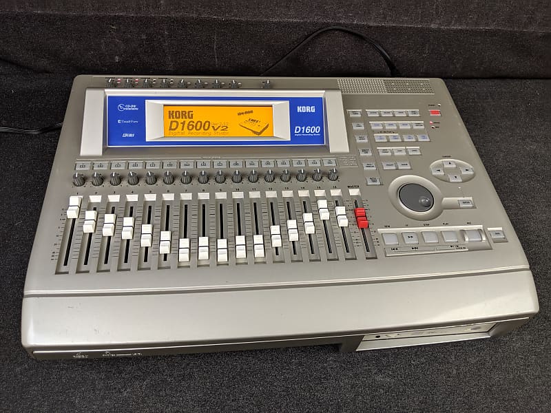 Korg D1600 Digital Recording Studio 16-Track Mixer Recorder | Reverb