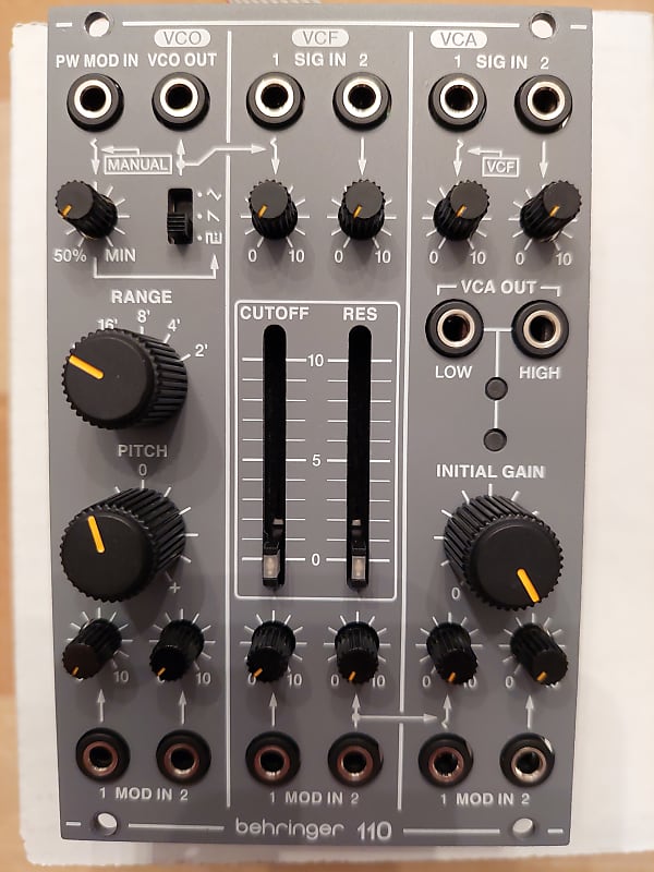 Behringer 110 VCO, VCF, VCA module 2020 - Gray | Reverb