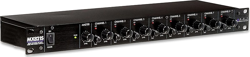 ART MX821S 8-Channel Stereo Personal Mixer image 1